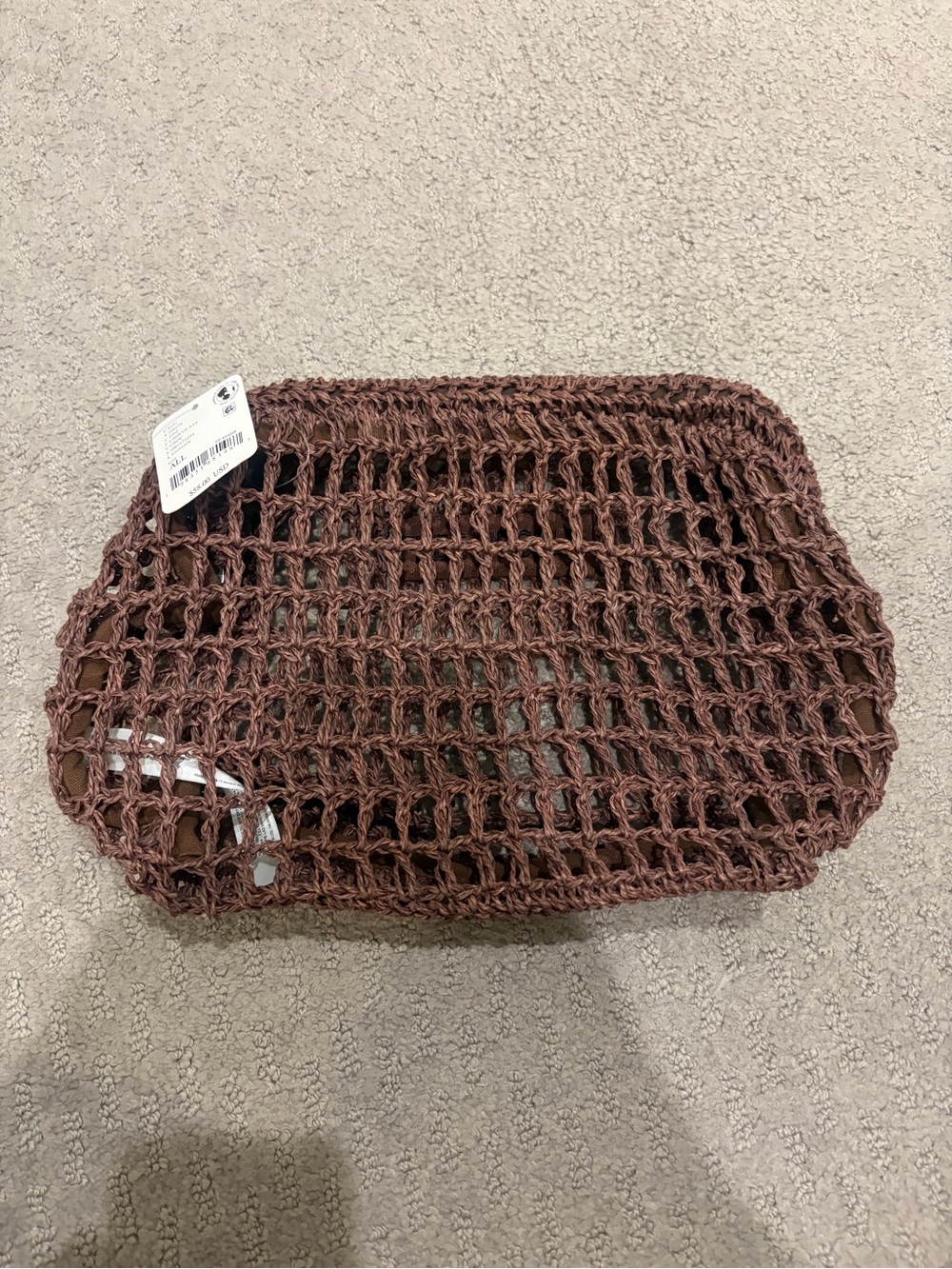 NWT Free People Sand Bound Clutch- Chocolate - Picture 2 of 7